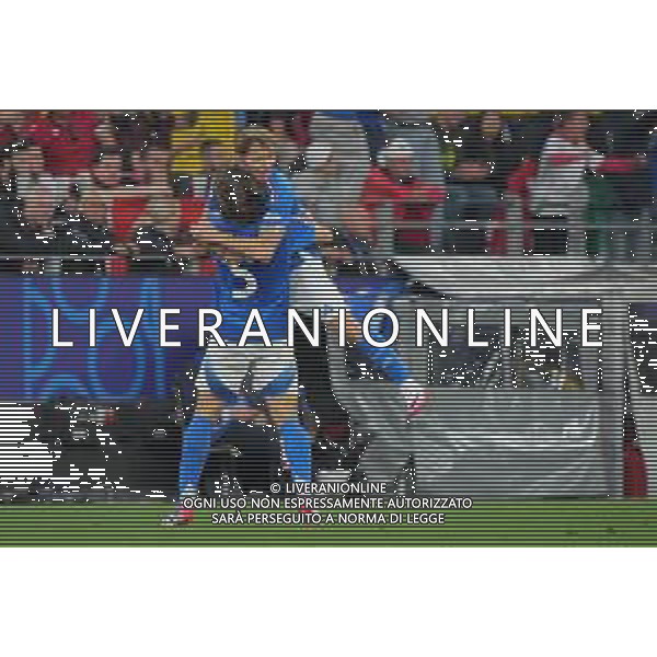 TVEM Nicolò Barella of Italy celebrates after scoring a goal with Riccardo Calafiori of Italy during the UEFA EURO 2024 group stage match between Albania and Italy at Westfalenstadion on June 15, 2024 in Dortmund, Germany. Photo by Emmanuele Mastrodonato/ag. Aldo Liverani sas/AGENZIA ALDO LIVERANI SAS