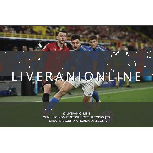 Italia vs Albania - UEFA EURO 2024 nella foto Andrea Cambiaso (Italia) Dortmund (GER) 15-06-2024 BVB Stadion Dortmund Campionato Europeo di Calcio - UEFA EURO 2024 fase a gironi - gruppo B 1a giornata foto Roberto Garavaglia/Agenzia Aldo Liverani sas/AGENZIA ALDO LIVERANI SAS