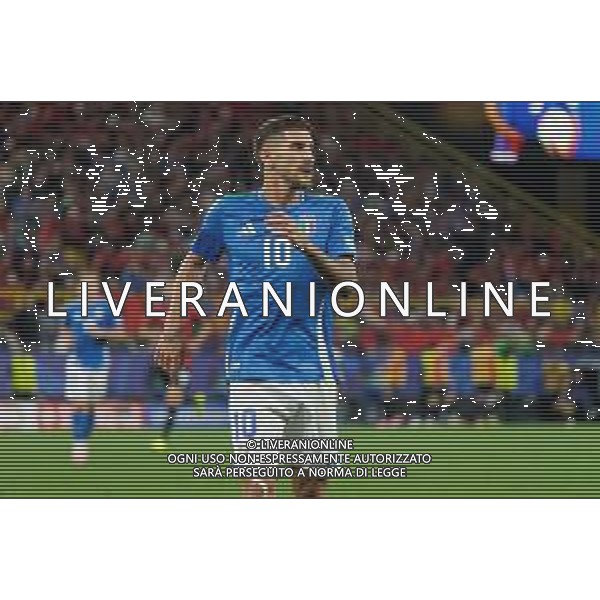 TVEM Lorenzo Pellegrini of Italy during the UEFA EURO 2024 group stage match between Albania and Italy at Westfalenstadion on June 15, 2024 in Dortmund, Germany. Photo by Emmanuele Mastrodonato/ag. Aldo Liverani sas/AGENZIA ALDO LIVERANI SAS