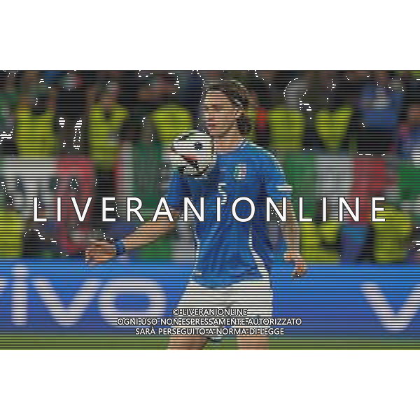 TVEM Riccardo Calafiori of Italy during the UEFA EURO 2024 group stage match between Albania and Italy at Westfalenstadion on June 15, 2024 in Dortmund, Germany. Photo by Emmanuele Mastrodonato/ag. Aldo Liverani sas/AGENZIA ALDO LIVERANI SAS