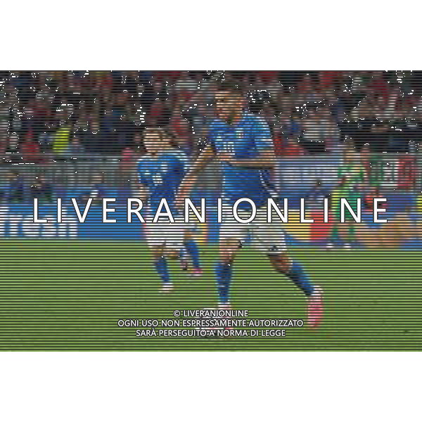 TVEM Lorenzo Pellegrini of Italy during the UEFA EURO 2024 group stage match between Albania and Italy at Westfalenstadion on June 15, 2024 in Dortmund, Germany. Photo by Emmanuele Mastrodonato/ag. Aldo Liverani sas/AGENZIA ALDO LIVERANI SAS