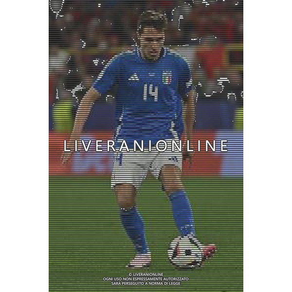 Italia vs Albania - UEFA EURO 2024 nella foto Federico Chiesa (Italia) Dortmund (GER) 15-06-2024 BVB Stadion Dortmund Campionato Europeo di Calcio - UEFA EURO 2024 fase a gironi - gruppo B 1a giornata foto Roberto Garavaglia/Agenzia Aldo Liverani sas