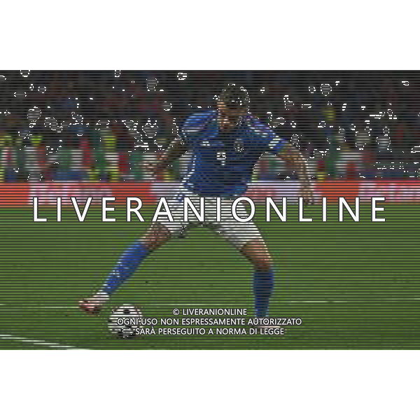 Italia vs Albania - UEFA EURO 2024 nella foto Gianluca Scamacca (Italia) Dortmund (GER) 15-06-2024 BVB Stadion Dortmund Campionato Europeo di Calcio - UEFA EURO 2024 fase a gironi - gruppo B 1a giornata foto Roberto Garavaglia/Agenzia Aldo Liverani sas