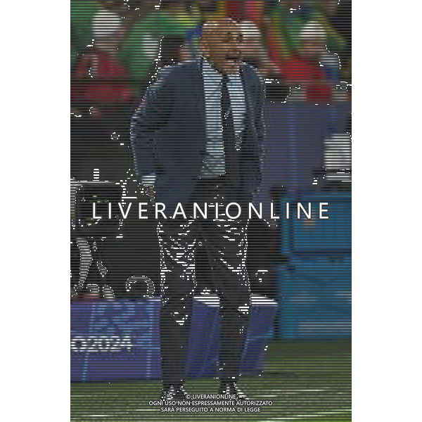 Italia vs Albania - UEFA EURO 2024 nella foto Luciano Spalletti allenatore Italia Dortmund (GER) 15-06-2024 BVB Stadion Dortmund Campionato Europeo di Calcio - UEFA EURO 2024 fase a gironi - gruppo B 1a giornata foto Roberto Garavaglia/Agenzia Aldo Liverani sas