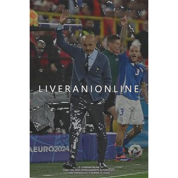 Italia vs Albania - UEFA EURO 2024 nella foto Luciano Spalletti allenatore Italia Dortmund (GER) 15-06-2024 BVB Stadion Dortmund Campionato Europeo di Calcio - UEFA EURO 2024 fase a gironi - gruppo B 1a giornata foto Roberto Garavaglia/Agenzia Aldo Liverani sas