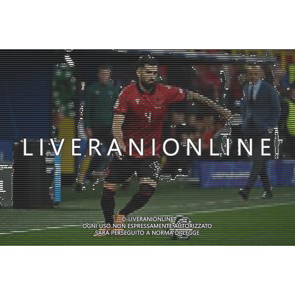 Italia vs Albania - UEFA EURO 2024 nella foto Elseid Hysaj (Albania) Dortmund (GER) 15-06-2024 BVB Stadion Dortmund Campionato Europeo di Calcio - UEFA EURO 2024 fase a gironi - gruppo B 1a giornata foto Roberto Garavaglia/Agenzia Aldo Liverani sas