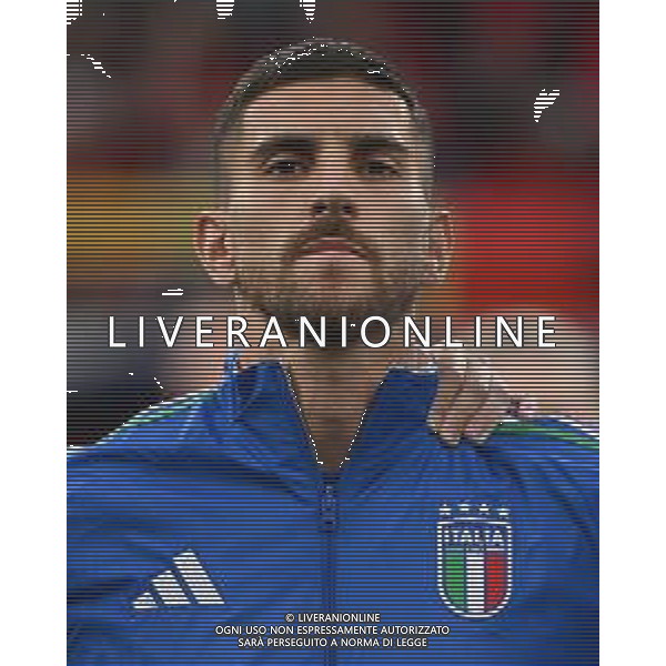Italia vs Albania - UEFA EURO 2024 nella foto Lorenzo Pellegrini (Italia) Dortmund (GER) 15-06-2024 BVB Stadion Dortmund Campionato Europeo di Calcio - UEFA EURO 2024 fase a gironi - gruppo B 1a giornata foto Roberto Garavaglia/Agenzia Aldo Liverani sas