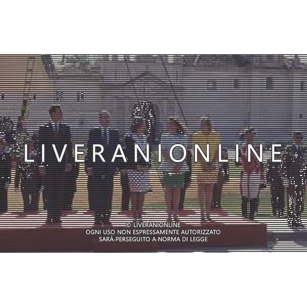 COL-RETROSPETTIVA REALI DI SPAGNA NELLA FOTO RE JUAN CARLOS DI SPAGNA ARCHIVIO GIOVANNI LIVERANI-AG ALDO LIVERANI SAS