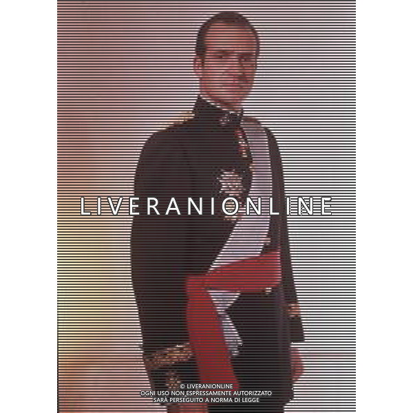 COL-RETROSPETTIVA REALI DI SPAGNA NELLA FOTO RE JUAN CARLOS DI SPAGNA ARCHIVIO GIOVANNI LIVERANI-AG ALDO LIVERANI SAS