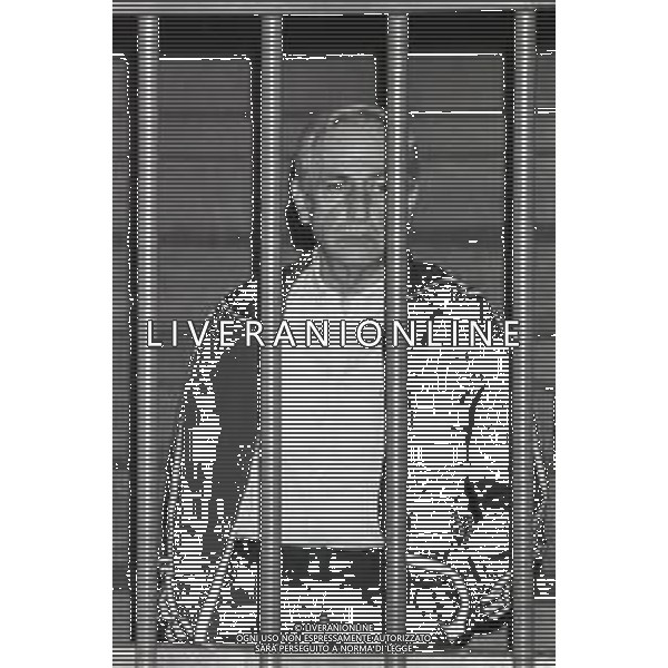 NEG-1985 MILANO PROCESSO MICHELE SINDONA BANCHIERE NELLA FOTO L\'IMPUTATO ROBERTO VENETUCCI NEL PROCESSO MICHELE SINDONA NELL\'ANNO 1985 PER L\'OMICIDIO DELL\'AVVOCATO GIORGIO AMBROSOLI AG ALDO LIVERANI SAS
