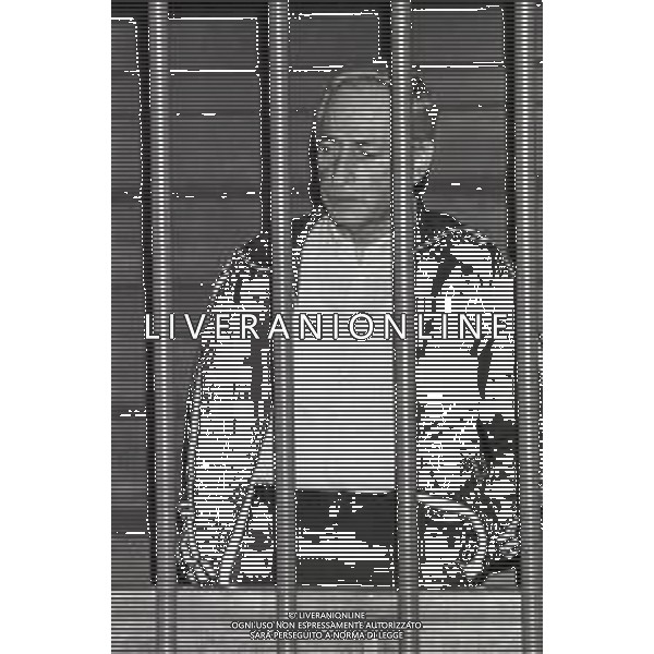 NEG-1985 MILANO PROCESSO MICHELE SINDONA BANCHIERE NELLA FOTO L\'IMPUTATO ROBERTO VENETUCCI NEL PROCESSO MICHELE SINDONA NELL\'ANNO 1985 PER L\'OMICIDIO DELL\'AVVOCATO GIORGIO AMBROSOLI AG ALDO LIVERANI SAS