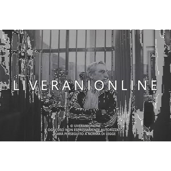 NEG-1985 MILANO PROCESSO MICHELE SINDONA BANCHIERE NELLA FOTO L\'IMPUTATO ROBERTO VENETUCCI NEL PROCESSO MICHELE SINDONA NELL\'ANNO 1985 PER L\'OMICIDIO DELL\'AVVOCATO GIORGIO AMBROSOLI AG ALDO LIVERANI SAS