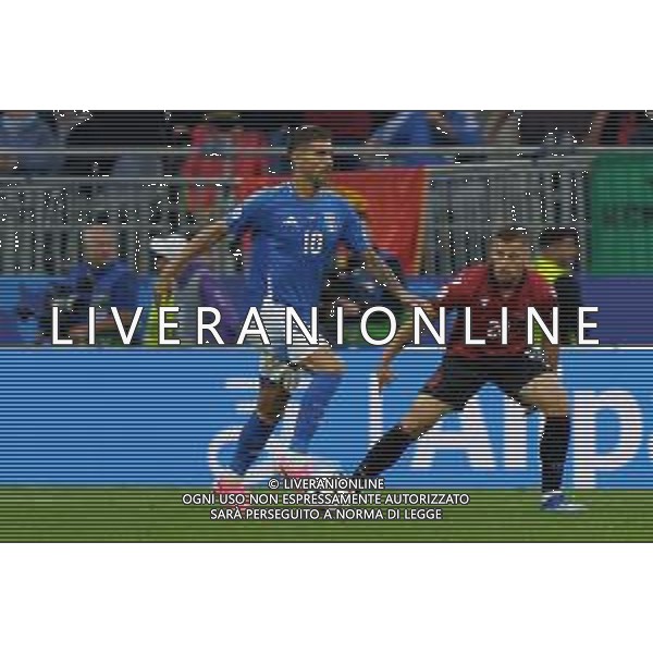 TVEM Lorenzo Pellegrini of Italy during the UEFA EURO 2024 group stage match between Albania and Italy at Westfalenstadion on June 15, 2024 in Dortmund, Germany. Photo by Emmanuele Mastrodonato/ag. Aldo Liverani sas