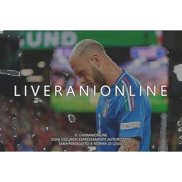 TVEM Federico Dimarco of Italy during the UEFA EURO 2024 group stage match between Albania and Italy at Westfalenstadion on June 15, 2024 in Dortmund, Germany. Photo by Emmanuele Mastrodonato/ag. Aldo Liverani sas