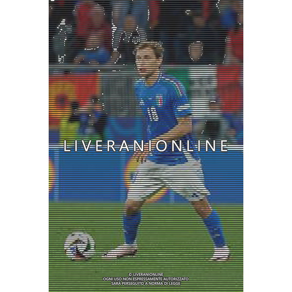 TVEM Nicolò Barella of Italy during the UEFA EURO 2024 group stage match between Albania and Italy at Westfalenstadion on June 15, 2024 in Dortmund, Germany. Photo by Emmanuele Mastrodonato/ag. Aldo Liverani sas