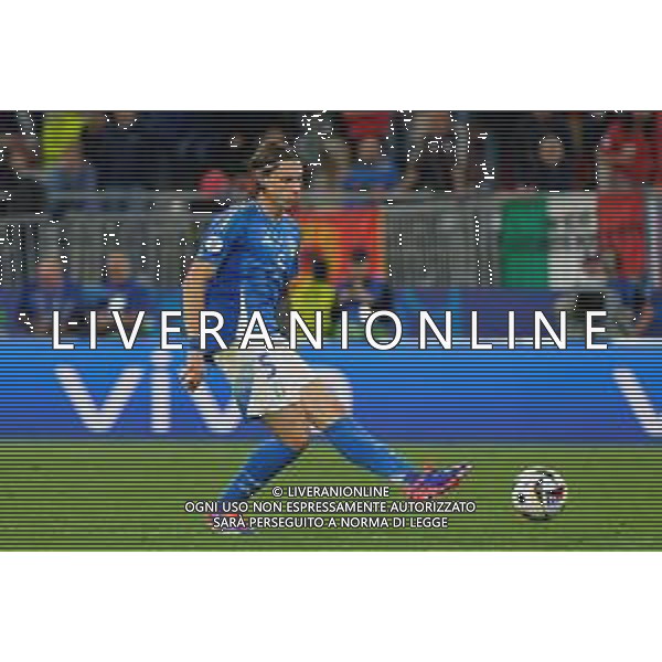 TVEM Riccardo Calafiori of Italy during the UEFA EURO 2024 group stage match between Albania and Italy at Westfalenstadion on June 15, 2024 in Dortmund, Germany. Photo by Emmanuele Mastrodonato/ag. Aldo Liverani sas