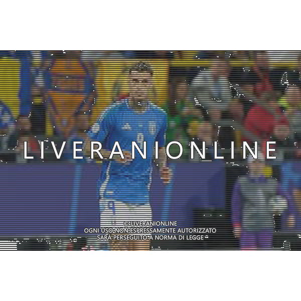 TVEM Gianluca Scamacca of Italy during the UEFA EURO 2024 group stage match between Albania and Italy at Westfalenstadion on June 15, 2024 in Dortmund, Germany. Photo by Emmanuele Mastrodonato/ag. Aldo Liverani sas