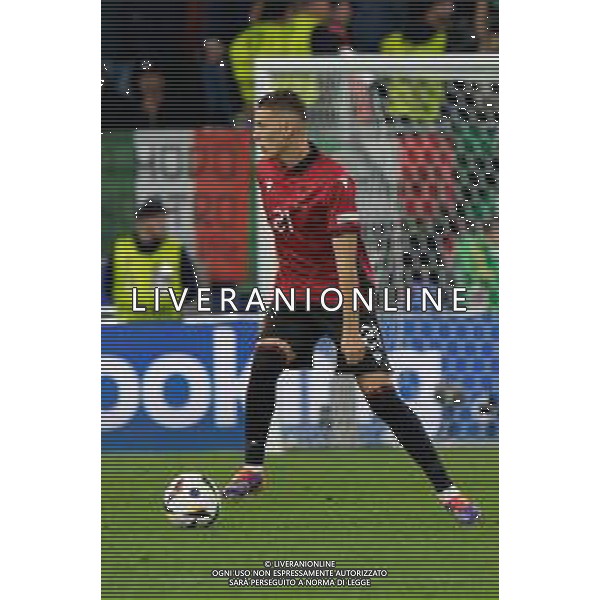 TVEM Kristjan Asllani of Albania during the UEFA EURO 2024 group stage match between Albania and Italy at Westfalenstadion on June 15, 2024 in Dortmund, Germany. Photo by Emmanuele Mastrodonato/ag. Aldo Liverani sas