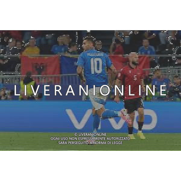 TVEM Lorenzo Pellegrini of Italy during the UEFA EURO 2024 group stage match between Albania and Italy at Westfalenstadion on June 15, 2024 in Dortmund, Germany. Photo by Emmanuele Mastrodonato/ag. Aldo Liverani sas