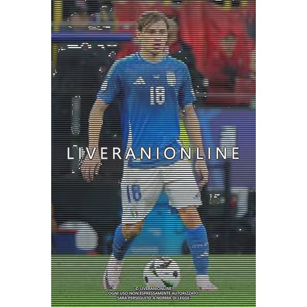 TVEM Nicolò Barella of Italy during the UEFA EURO 2024 group stage match between Albania and Italy at Westfalenstadion on June 15, 2024 in Dortmund, Germany. Photo by Emmanuele Mastrodonato/ag. Aldo Liverani sas