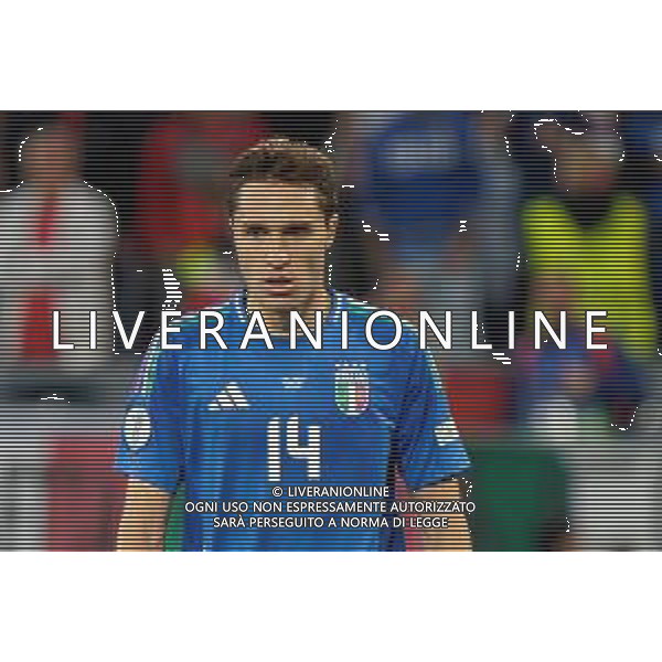 TVEM Federico Chiesa of Italy during the UEFA EURO 2024 group stage match between Albania and Italy at Westfalenstadion on June 15, 2024 in Dortmund, Germany. Photo by Emmanuele Mastrodonato/ag. Aldo Liverani sas