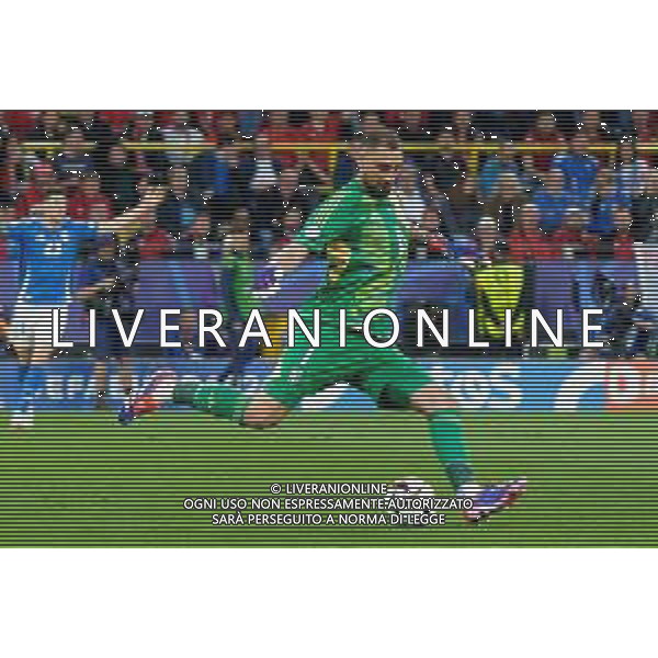 TVEM Gianluigi Donnarumma of Italy during the UEFA EURO 2024 group stage match between Albania and Italy at Westfalenstadion on June 15, 2024 in Dortmund, Germany. Photo by Emmanuele Mastrodonato/ag. Aldo Liverani sas