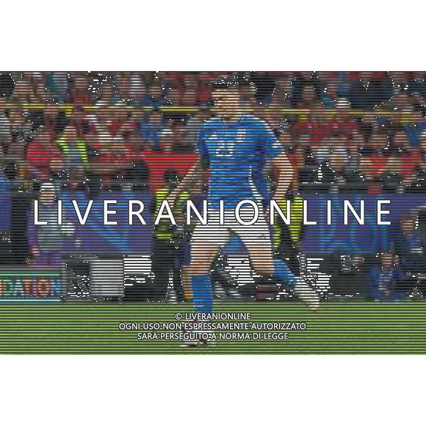 TVEM Alessandro Bastoni of Italy during the UEFA EURO 2024 group stage match between Albania and Italy at Westfalenstadion on June 15, 2024 in Dortmund, Germany. Photo by Emmanuele Mastrodonato/ag. Aldo Liverani sas