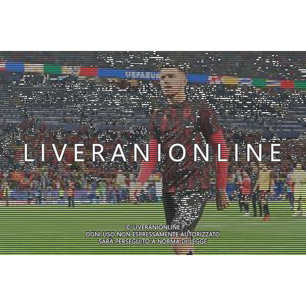 TVEM Mirlind Daku of Albania during the UEFA EURO 2024 group stage match between Albania and Italy at Westfalenstadion on June 15, 2024 in Dortmund, Germany. Photo by Emmanuele Mastrodonato/ag. Aldo Liverani sas
