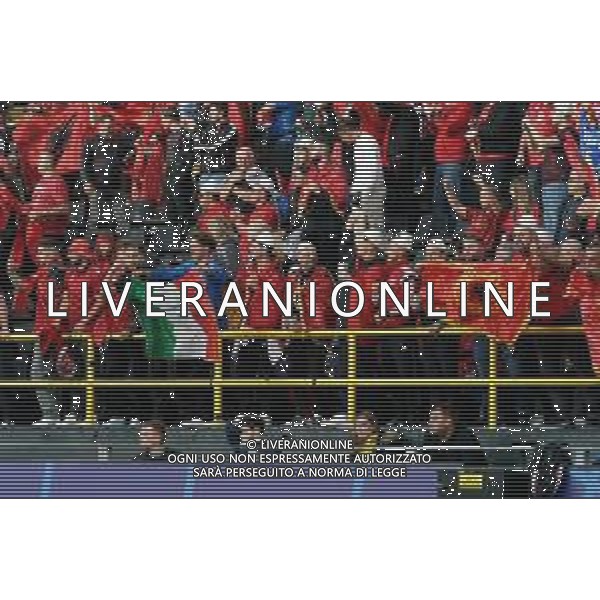 TVEM Supporters of Albania and Italy during the UEFA EURO 2024 group stage match between Albania and Italy at Westfalenstadion on June 15, 2024 in Dortmund, Germany. Photo by Emmanuele Mastrodonato/ag. Aldo Liverani sas