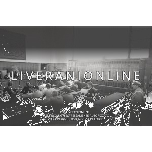 NEG -RETROSPETTIVA MICHELE SINDONA AVVOCATO E BANCHIERE NELLA FOTO FASI DEL PROCESSO A MICHELE SINDONA A MILANO PER L\'OMICIDIO GIORGIO AMBROSOLI ANNO 1985 AG ALDO LIVERANI SAS