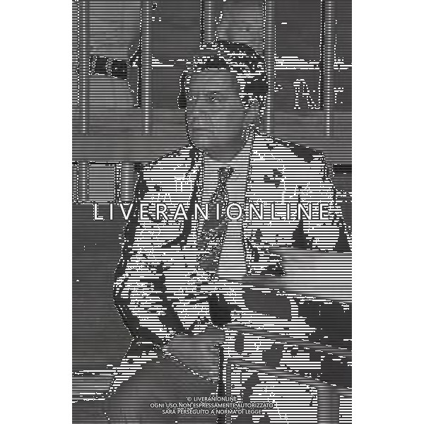 NEG -RETROSPETTIVA MICHELE SINDONA AVVOCATO E BANCHIERE NELLA FOTO FASI DEL PROCESSO A MICHELE SINDONA A MILANO PER L\'OMICIDIO GIORGIO AMBROSOLI ANNO 1985 AG ALDO LIVERANI SAS