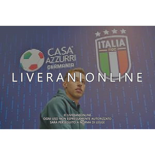 TVEM Davide Frattesi of Italy during press conference at casa azzurri media center in Iserlohn, Germany on 17 June 2024. Photo by Emmanuele Mastrodonato/ag. Aldo Liverani sas