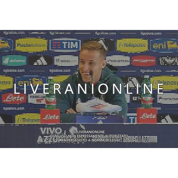 TVEM Davide Frattesi of Italy during press conference at casa azzurri media center in Iserlohn, Germany on 17 June 2024. Photo by Emmanuele Mastrodonato/ag. Aldo Liverani sas