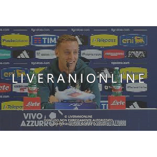 TVEM Davide Frattesi of Italy during press conference at casa azzurri media center in Iserlohn, Germany on 17 June 2024. Photo by Emmanuele Mastrodonato/ag. Aldo Liverani sas