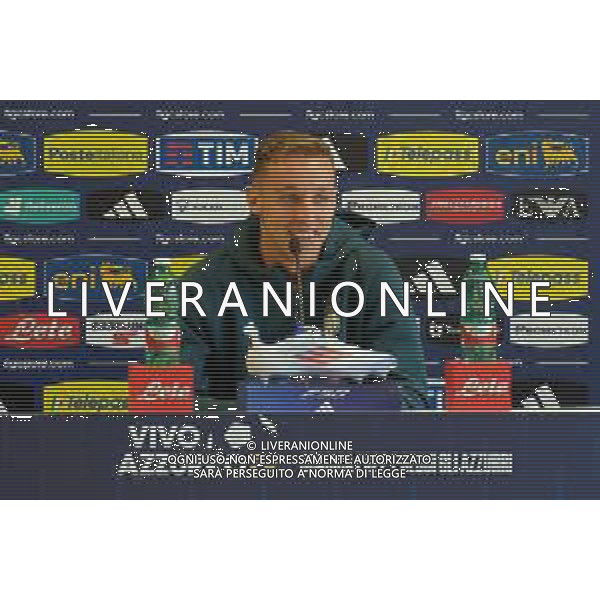 TVEM Davide Frattesi of Italy during press conference at casa azzurri media center in Iserlohn, Germany on 17 June 2024. Photo by Emmanuele Mastrodonato/ag. Aldo Liverani sas