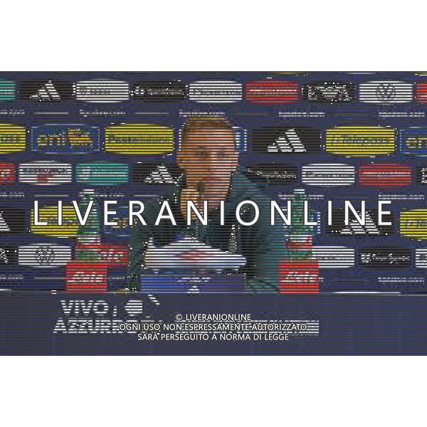 TVEM Davide Frattesi of Italy during press conference at casa azzurri media center in Iserlohn, Germany on 17 June 2024. Photo by Emmanuele Mastrodonato/ag. Aldo Liverani sas