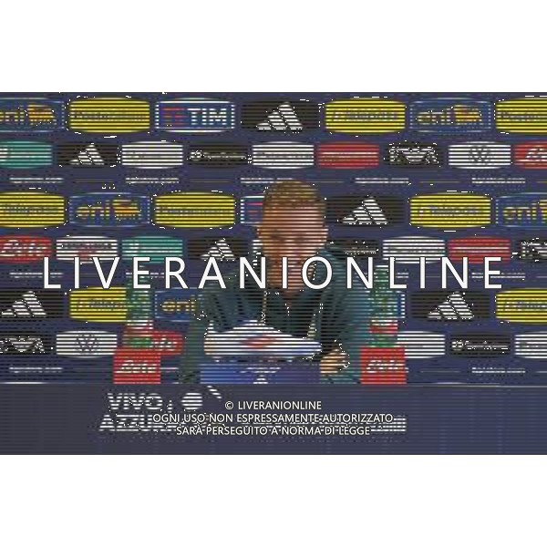 TVEM Davide Frattesi of Italy during press conference at casa azzurri media center in Iserlohn, Germany on 17 June 2024. Photo by Emmanuele Mastrodonato/ag. Aldo Liverani sas