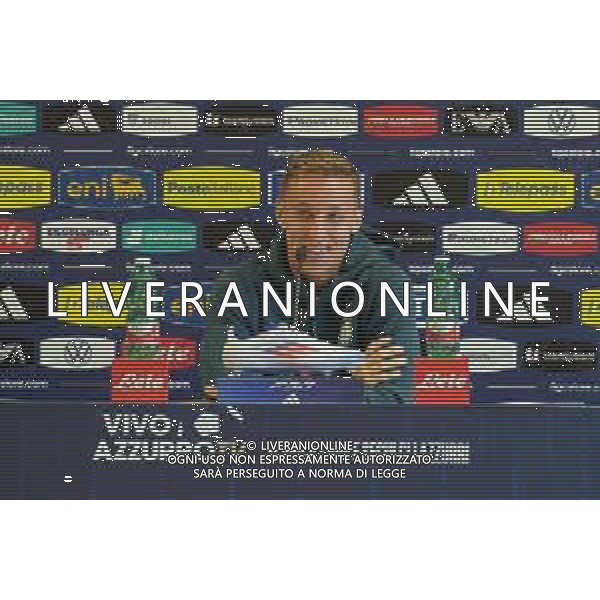 TVEM Davide Frattesi of Italy during press conference at casa azzurri media center in Iserlohn, Germany on 17 June 2024. Photo by Emmanuele Mastrodonato/ag. Aldo Liverani sas