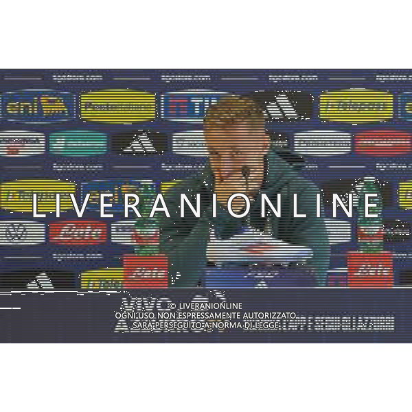 TVEM Davide Frattesi of Italy during press conference at casa azzurri media center in Iserlohn, Germany on 17 June 2024. Photo by Emmanuele Mastrodonato/ag. Aldo Liverani sas