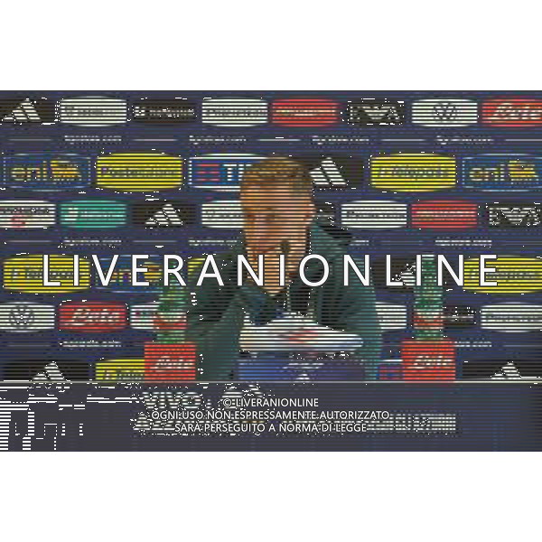 TVEM Davide Frattesi of Italy during press conference at casa azzurri media center in Iserlohn, Germany on 17 June 2024. Photo by Emmanuele Mastrodonato/ag. Aldo Liverani sas