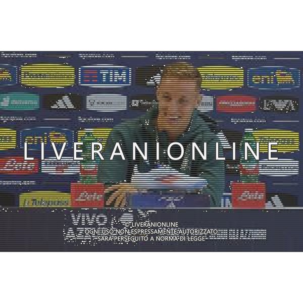 TVEM Davide Frattesi of Italy during press conference at casa azzurri media center in Iserlohn, Germany on 17 June 2024. Photo by Emmanuele Mastrodonato/ag. Aldo Liverani sas