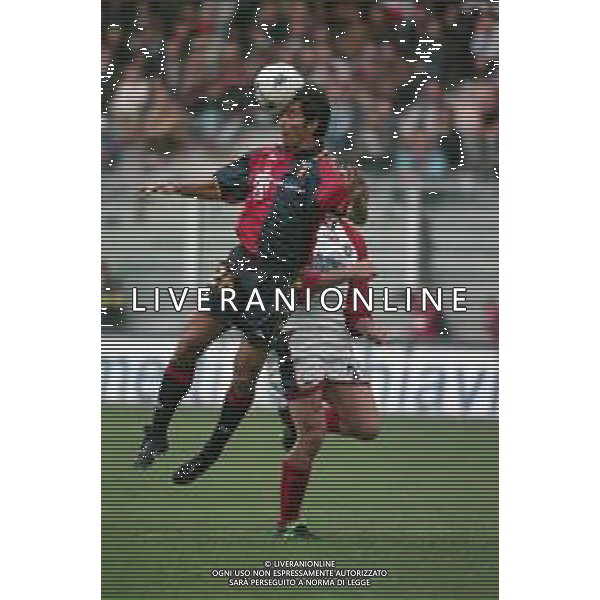 01-11-2000 GENOVA CAMPIONATO DI CALCIO SERIE B GENOA-COSENZA 2-1 NELLA FOTO MASSIMILIANO TANGORRA AG ALDO LIVERANI SAS