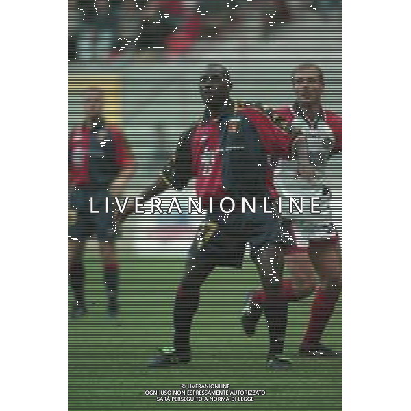 01-11-2000 GENOVA CAMPIONATO DI CALCIO SERIE B GENOA-COSENZA 2-1 NELLA FOTO RODRIGUE BOISFER AG ALDO LIVERANI SAS