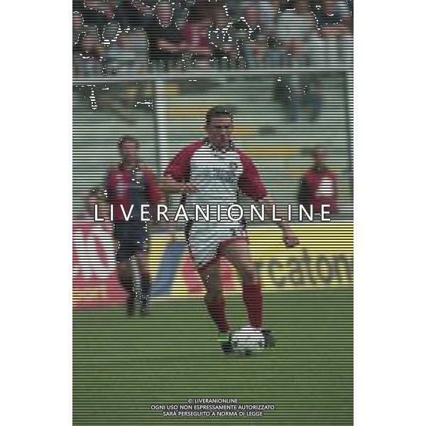 01-11-2000 GENOVA CAMPIONATO DI CALCIO SERIE B GENOA-COSENZA 2-1 NELLA FOTO GIANLUCA SAVOLDI AG ALDO LIVERANI SAS