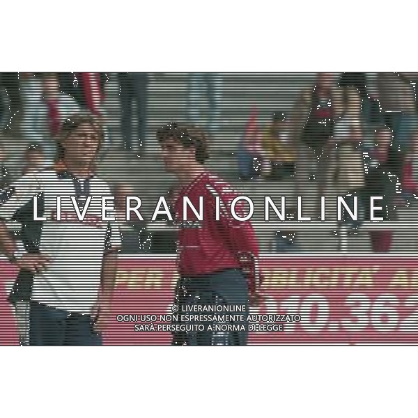 01-11-2000 GENOVA CAMPIONATO DI CALCIO SERIE B GENOA-COSENZA 2-1 NELLA FOTO GUIDO CARBONI ALLENATORE GENOA CALCIO AG ALDO LIVERANI SAS