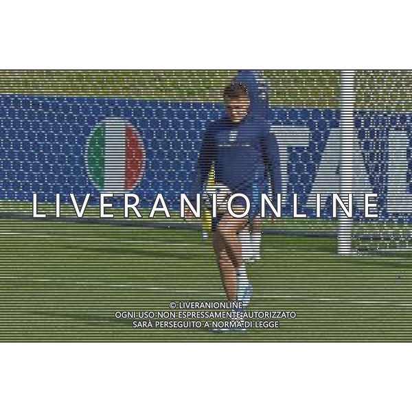 TVEM Mateo Retegui of Italy during the training session at the team\'s base camp in Iserlohn, Germany on 17 June 2024, ahead of the second UEFA Euro 2024 football match. Photo by Emmanuele Mastrodonato/ag. Aldo Liverani sas