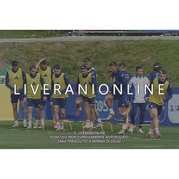 TVEM Players of Italy during the training session at the team\'s base camp in Iserlohn, Germany on 17 June 2024, ahead of the second UEFA Euro 2024 football match. Photo by Emmanuele Mastrodonato/ag. Aldo Liverani sas