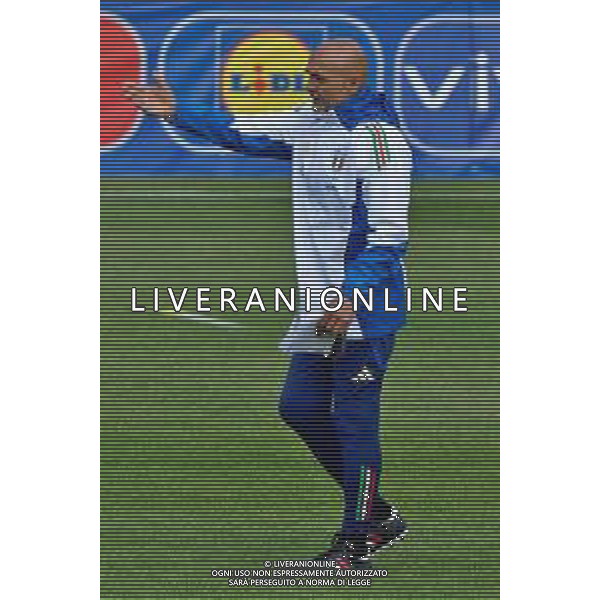 TVEM Luciano Spalletti head coach of Italy during the training session at the team\'s base camp in Iserlohn, Germany on 17 June 2024, ahead of the second UEFA Euro 2024 football match. Photo by Emmanuele Mastrodonato/ag. Aldo Liverani sas