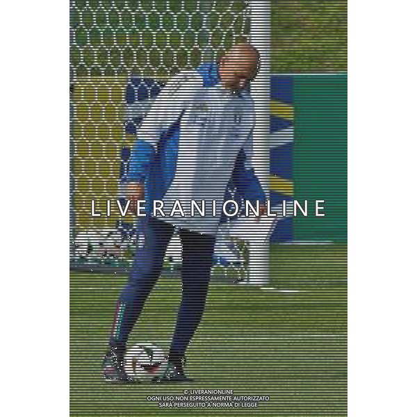TVEM Luciano Spalletti head coach of Italy during the training session at the team\'s base camp in Iserlohn, Germany on 17 June 2024, ahead of the second UEFA Euro 2024 football match. Photo by Emmanuele Mastrodonato/ag. Aldo Liverani sas