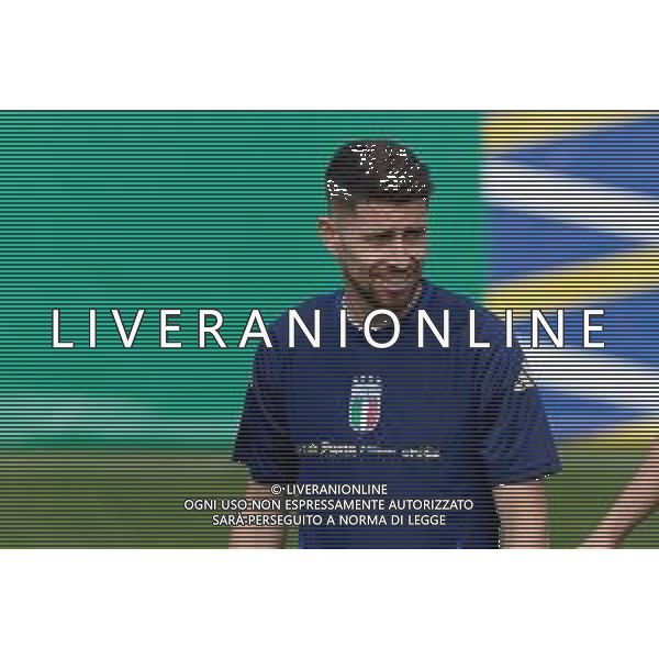 TVEM Jorginho of Italy during the training session at the team\'s base camp in Iserlohn, Germany on 17 June 2024, ahead of the second UEFA Euro 2024 football match. Photo by Emmanuele Mastrodonato/ag. Aldo Liverani sas